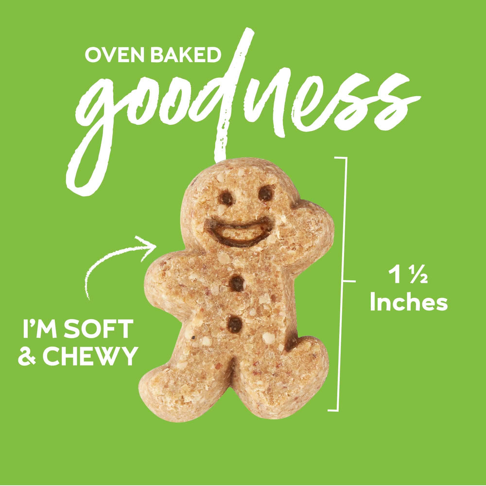 Buddy Biscuits 938072 treats in hand ready for training rewards with a soft texture.