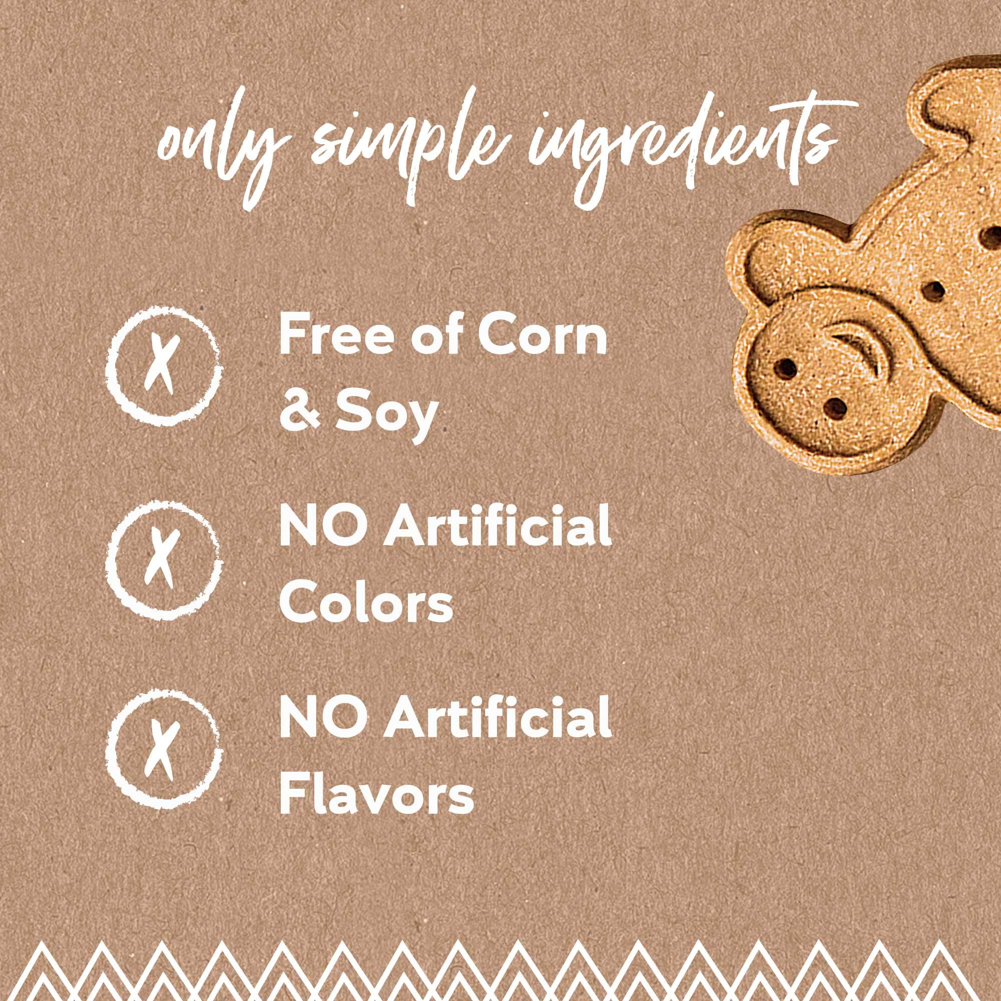 Buddy Biscuits USA-made packaging displays baking origin and quality assurance