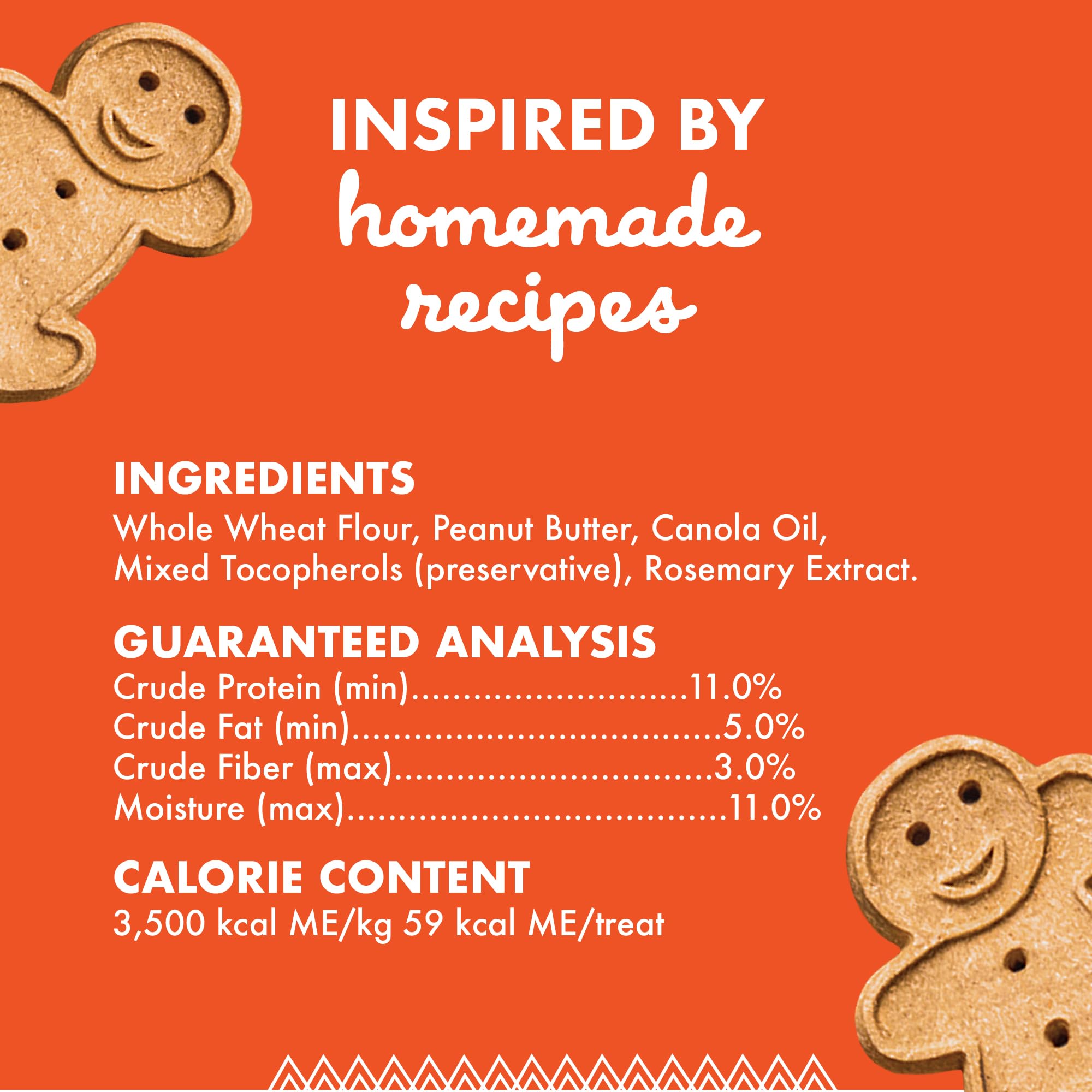 Buddy Biscuits whole grains crunch supporting a balanced treat option for dogs.