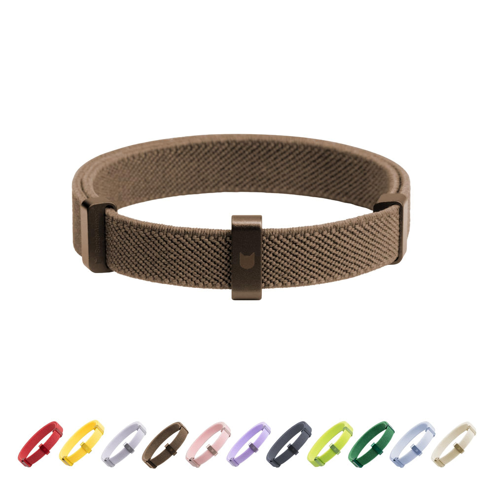 BuddyArmor safety cat collar elastic-quick-release close-up showing safe escape feature