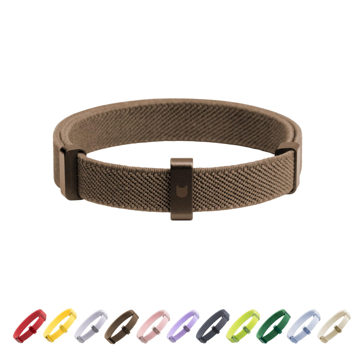 BuddyArmor safety cat collar elastic-quick-release close-up showing safe escape feature