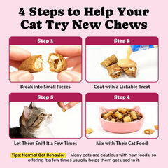 BuddyCheer 450 chews closeup—tasty joint care for cats