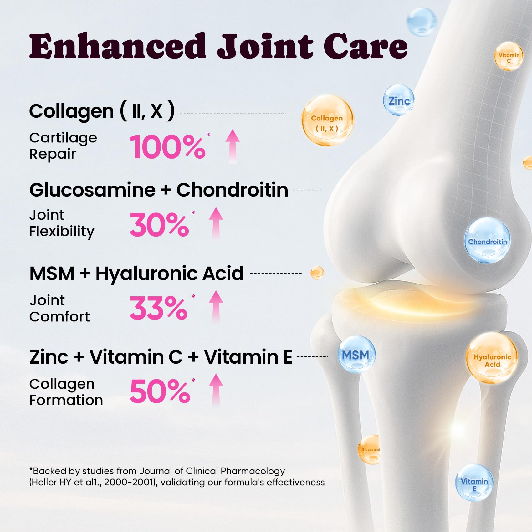 BuddyCheer collagen joints mobility support image shows active pet movement