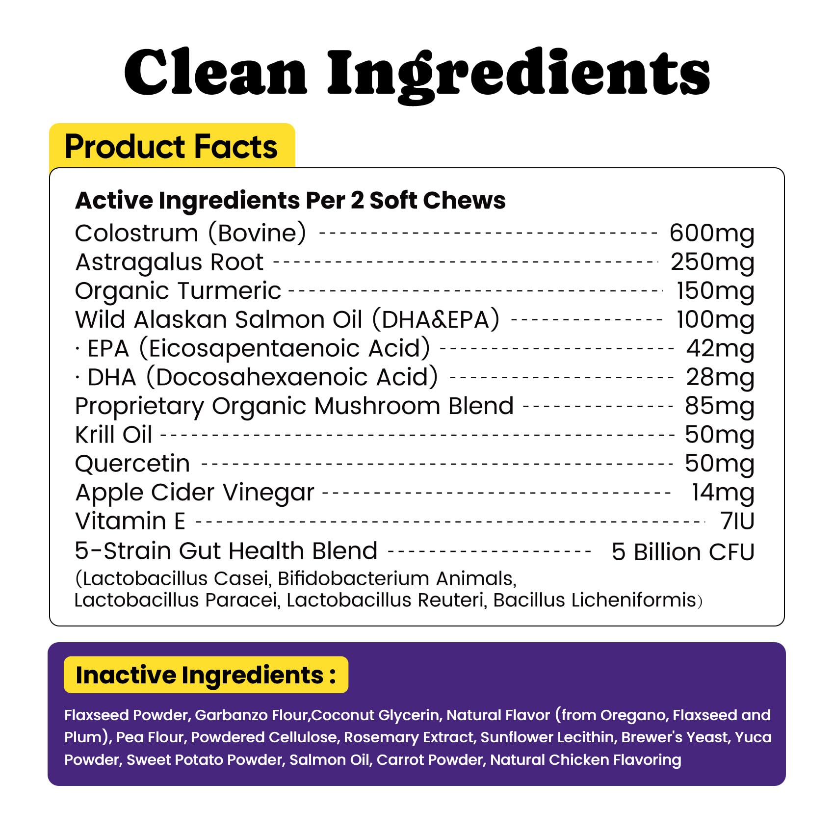 BuddyCheer dog allergy chews vet formulated badge indicating safe, trusted skin support.