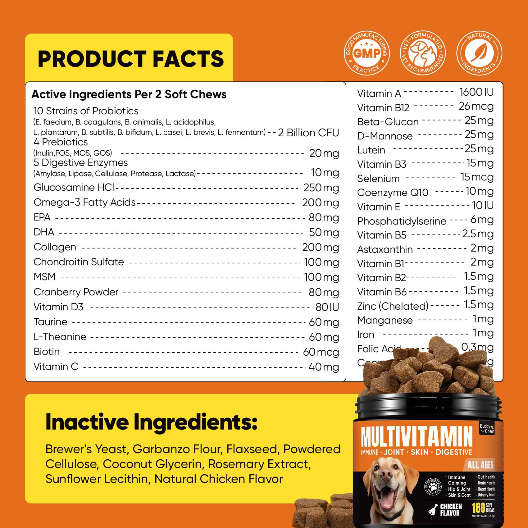 BuddyCheer chew texture closeup demonstrates tasty, easy-to-chew consistency.