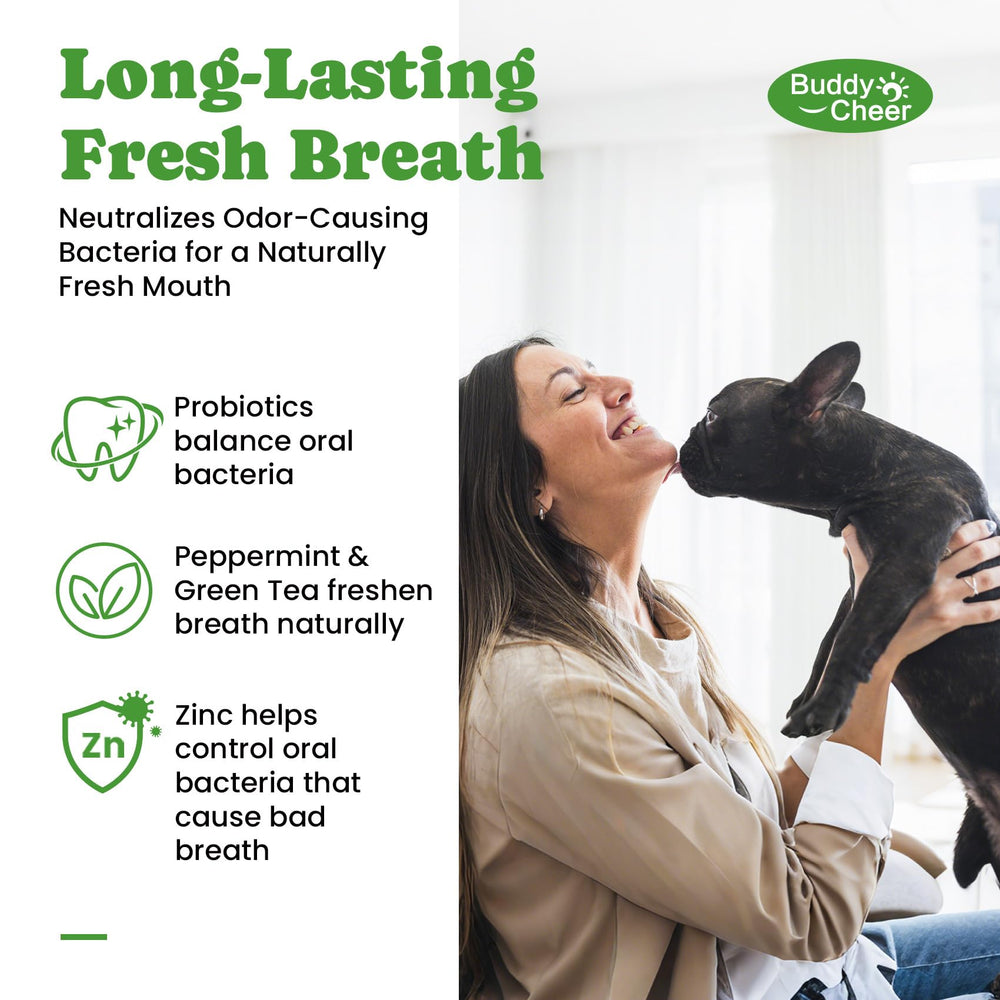 BuddyCheer dog-tooth-brushing-kit-ready image shows compatibility with brushing routines