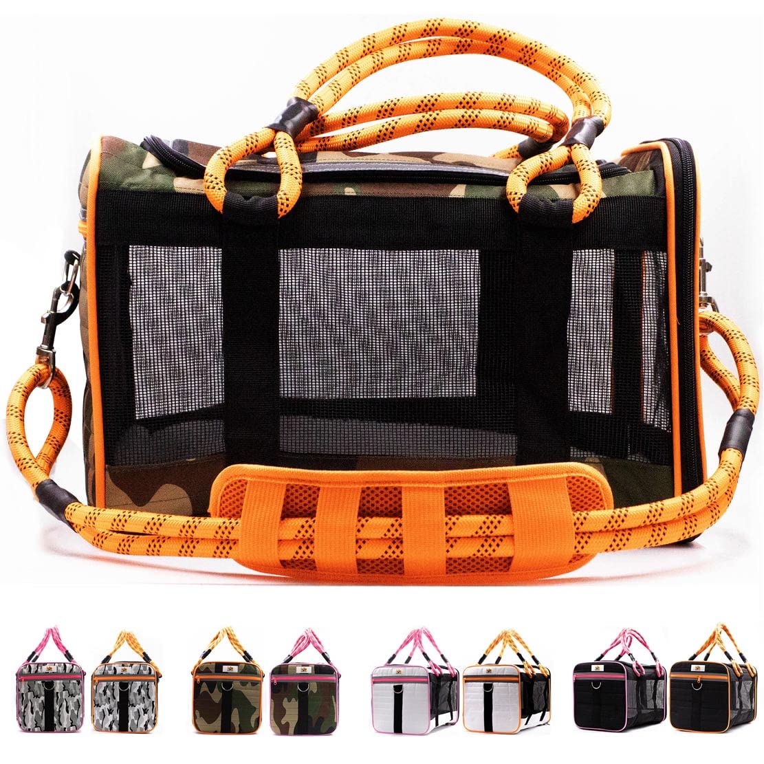 Buddy's Best airline pet carrier under-seat view for easy travel