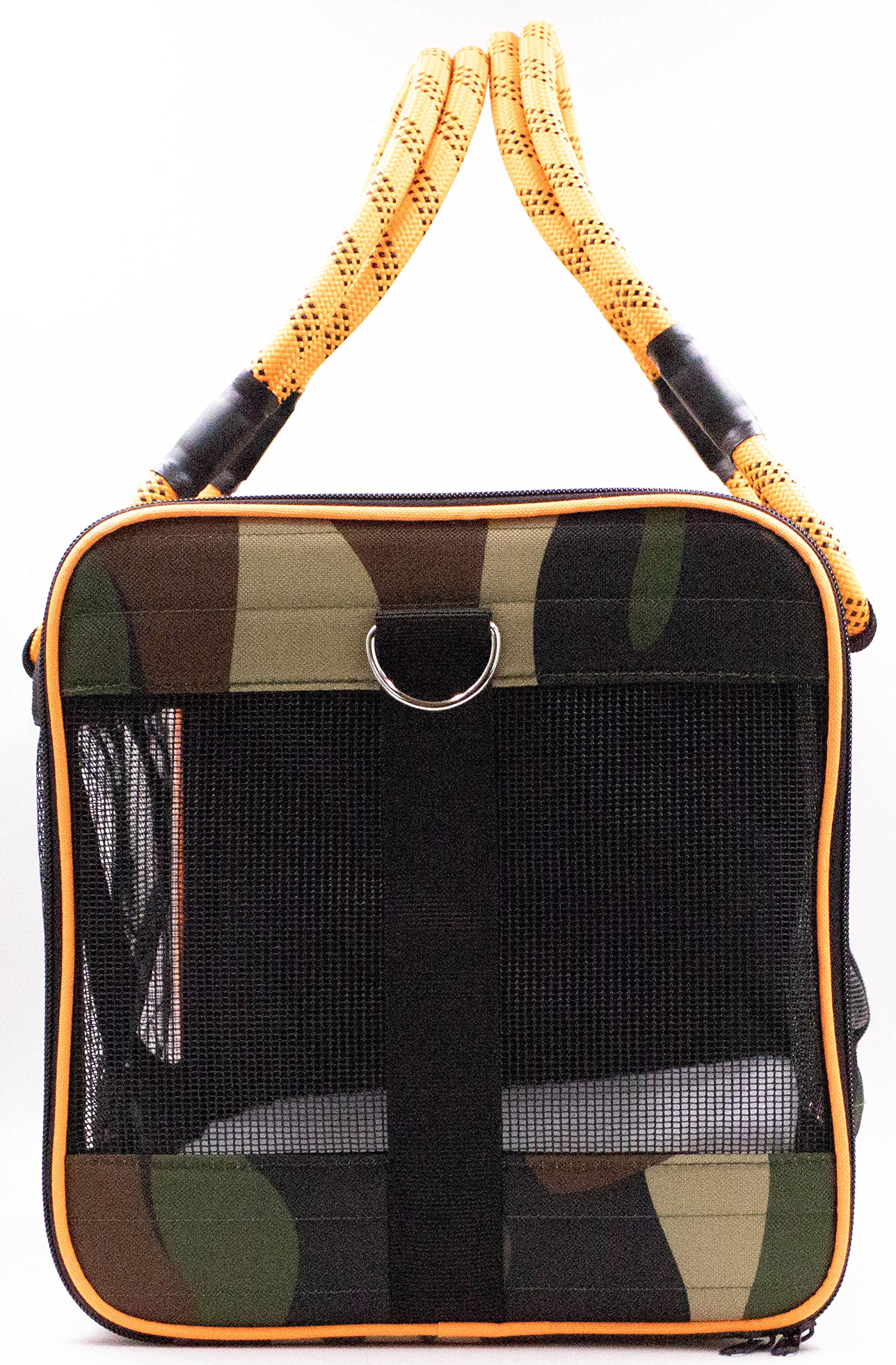 Buddy's Best carrier zippered pocket stores essentials during travel