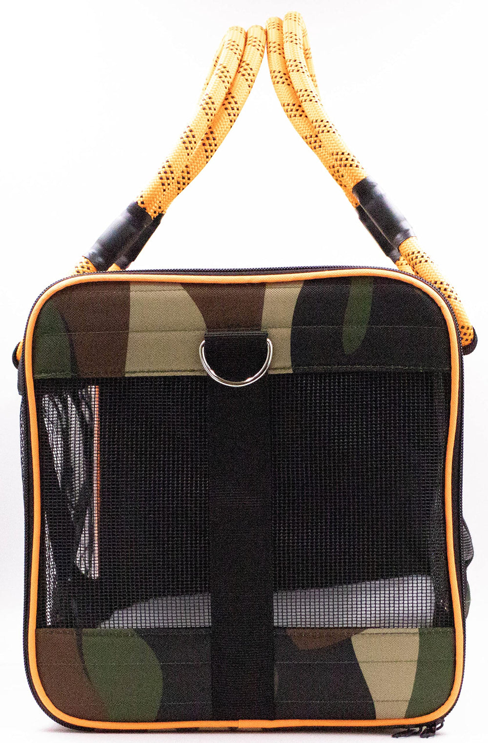 Buddy's Best carrier zippered pocket stores essentials during travel