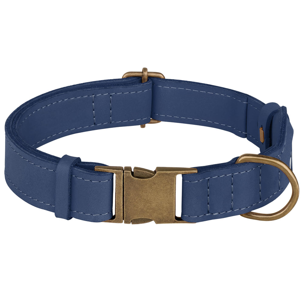 BUDKAS AirTag dog collar color display showcases versatile color options