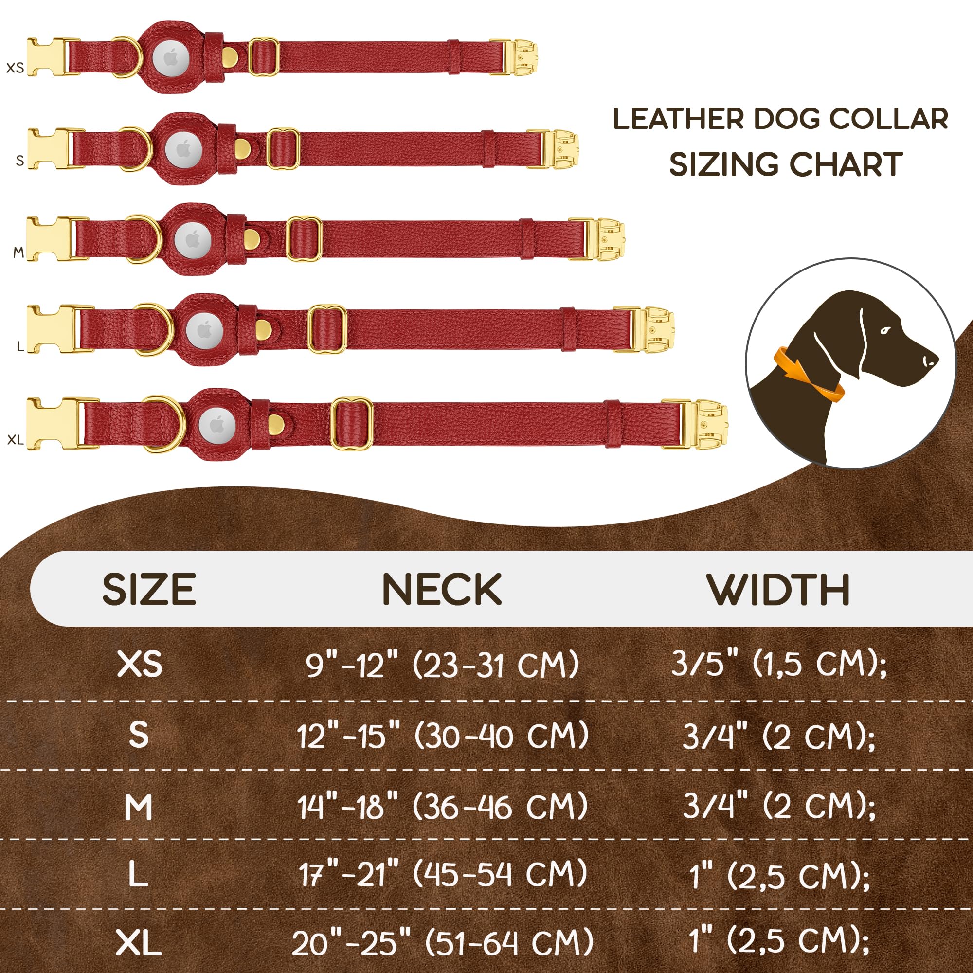 BUDKAS orange collar keeps pets stylish while enabling easy location checks.