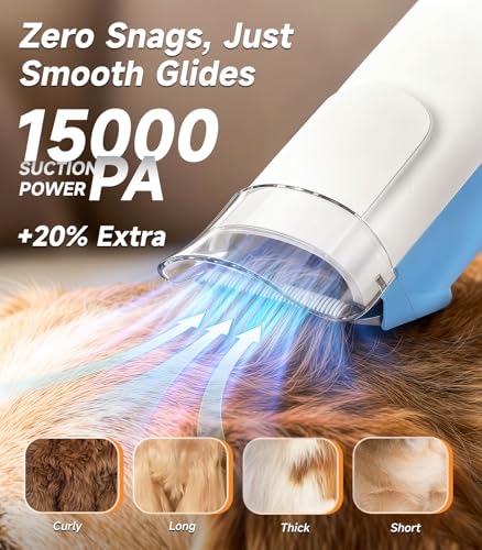 buenkee dog grooming kit clippers with quiet motor for calm grooming sessions