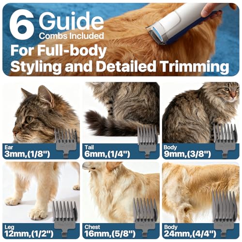 Buenkee dog grooming kit deshedding brush smooths coat and removes loose fur