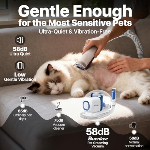 Buenkee dog grooming kit storage bag keeps everything organized