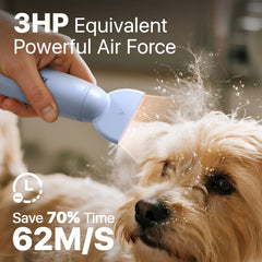 Buenkee high-velocity pet dryer delivers strong airflow to speed drying