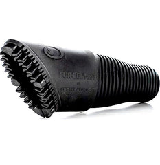 Buff Brite car seat hair remover demonstrates easy cleanup of dog and cat fur.