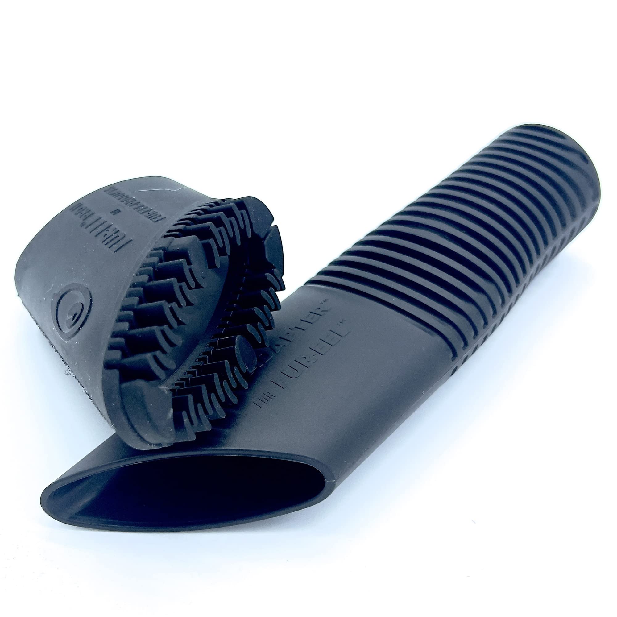 Buff Brite Fur Remover Pro II with Fang Adapter ready to grab pet hair from upholstery