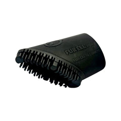 Buff Brite Fur-Eel silicone bristles up close show strong hair grip.