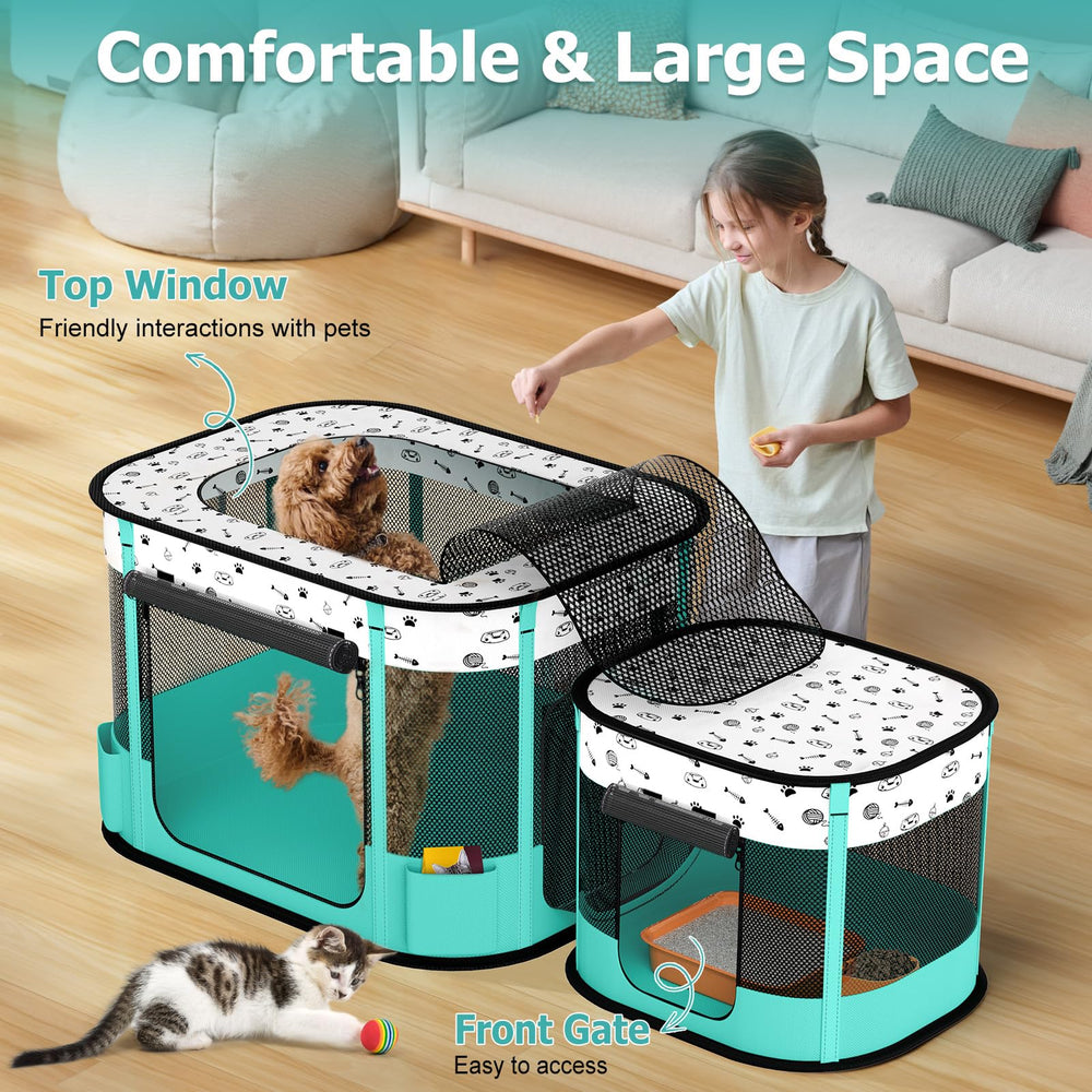 BUFOR playpen carrying case enables portable transport