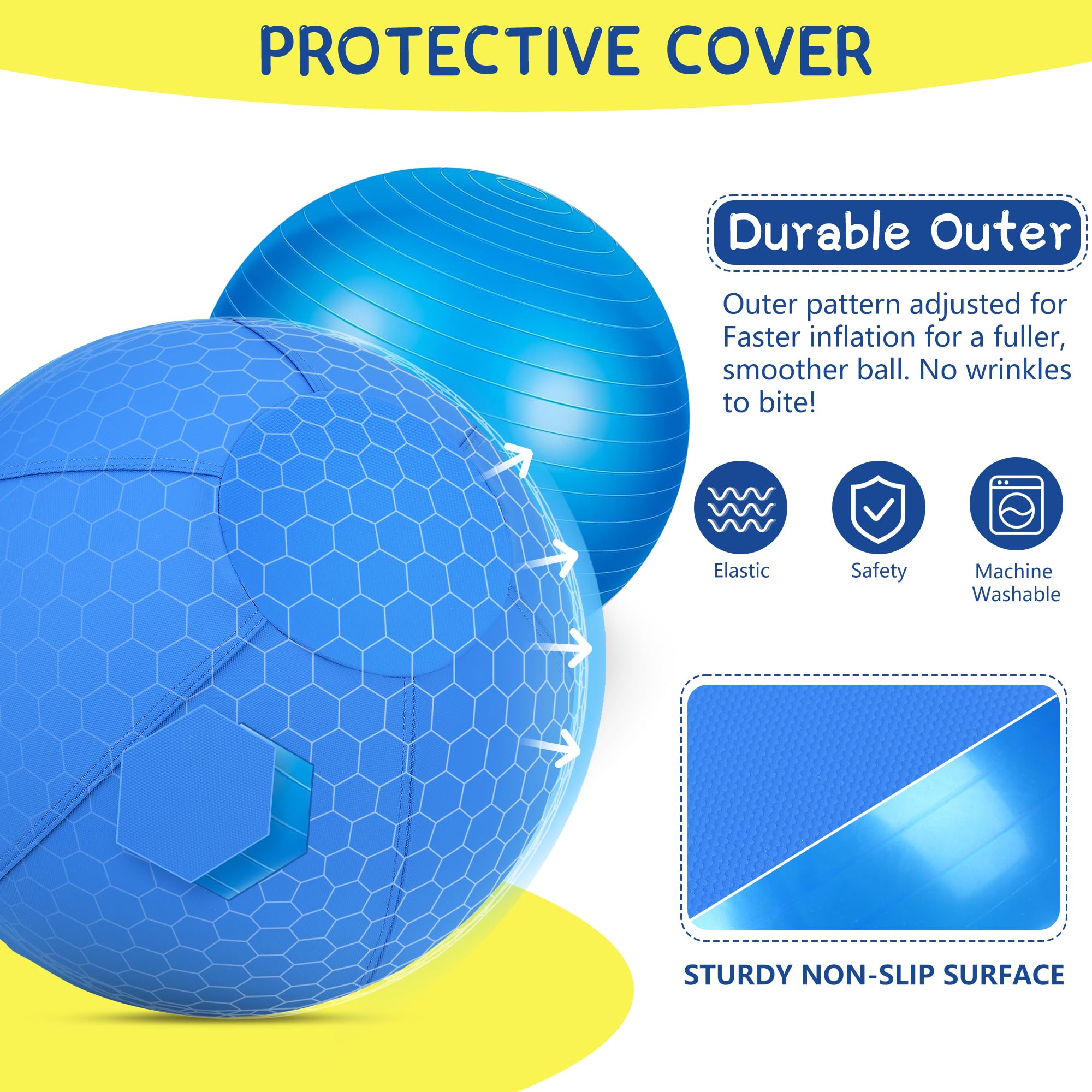 BUGARORE ball anti burst bladder valve highlights safety during play