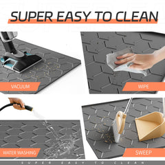 Bulkniu Litter Mat pet bed use provides a soft resting area.