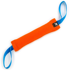 Bull Fit K9 tug toy two handles front view enhances grip during training tug sessions