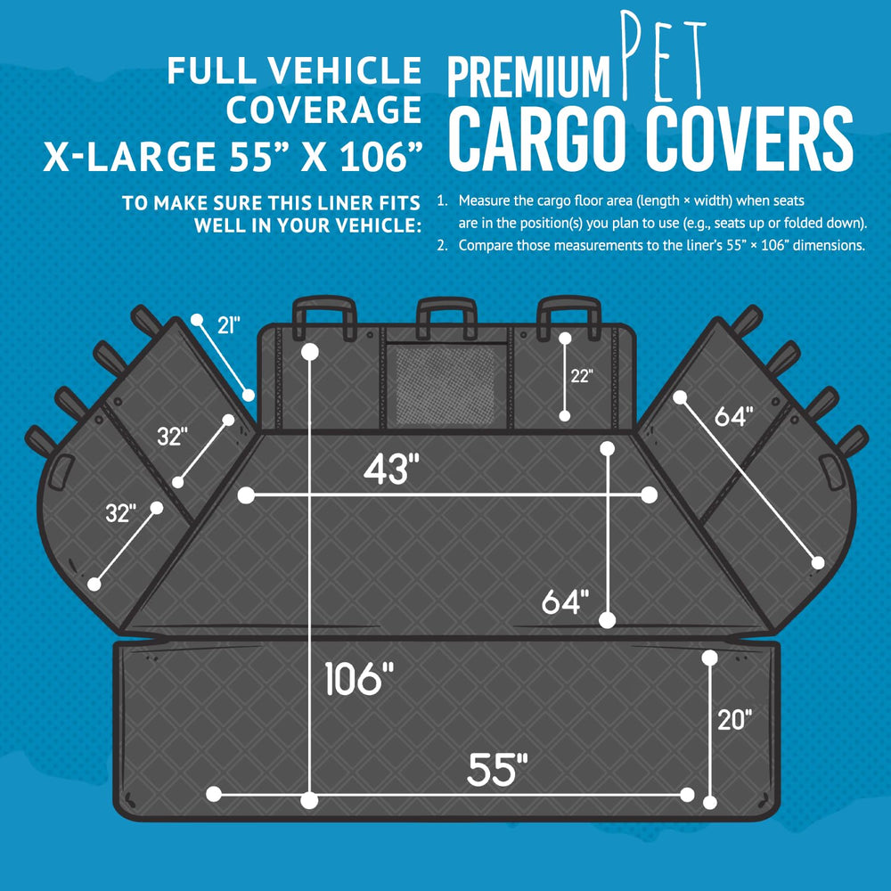 Bulldogology Cargo Liner side protector highlights full coverage against paws and dirt