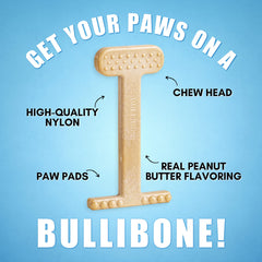 Bullibone extra-large dog chew designed for big breeds and strong jaws.