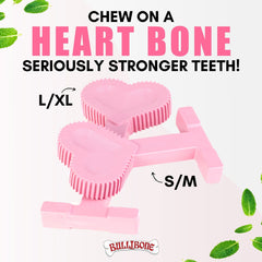 Bullibone nylon dog chew toy texture highlights the ridged surface for chewing.