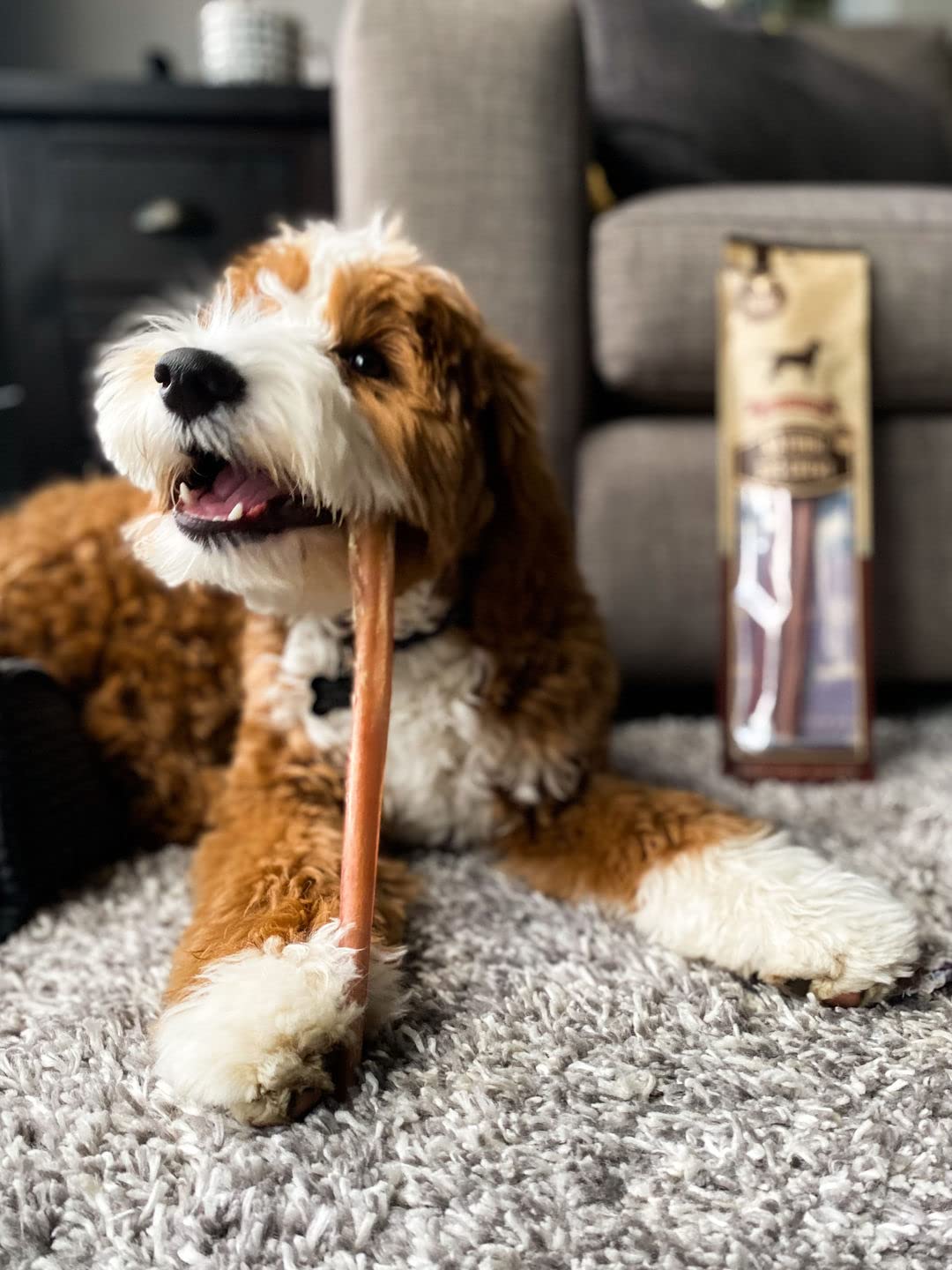 Bully Bunches free-range beef single-ingredient chew ideal for mindful chewing