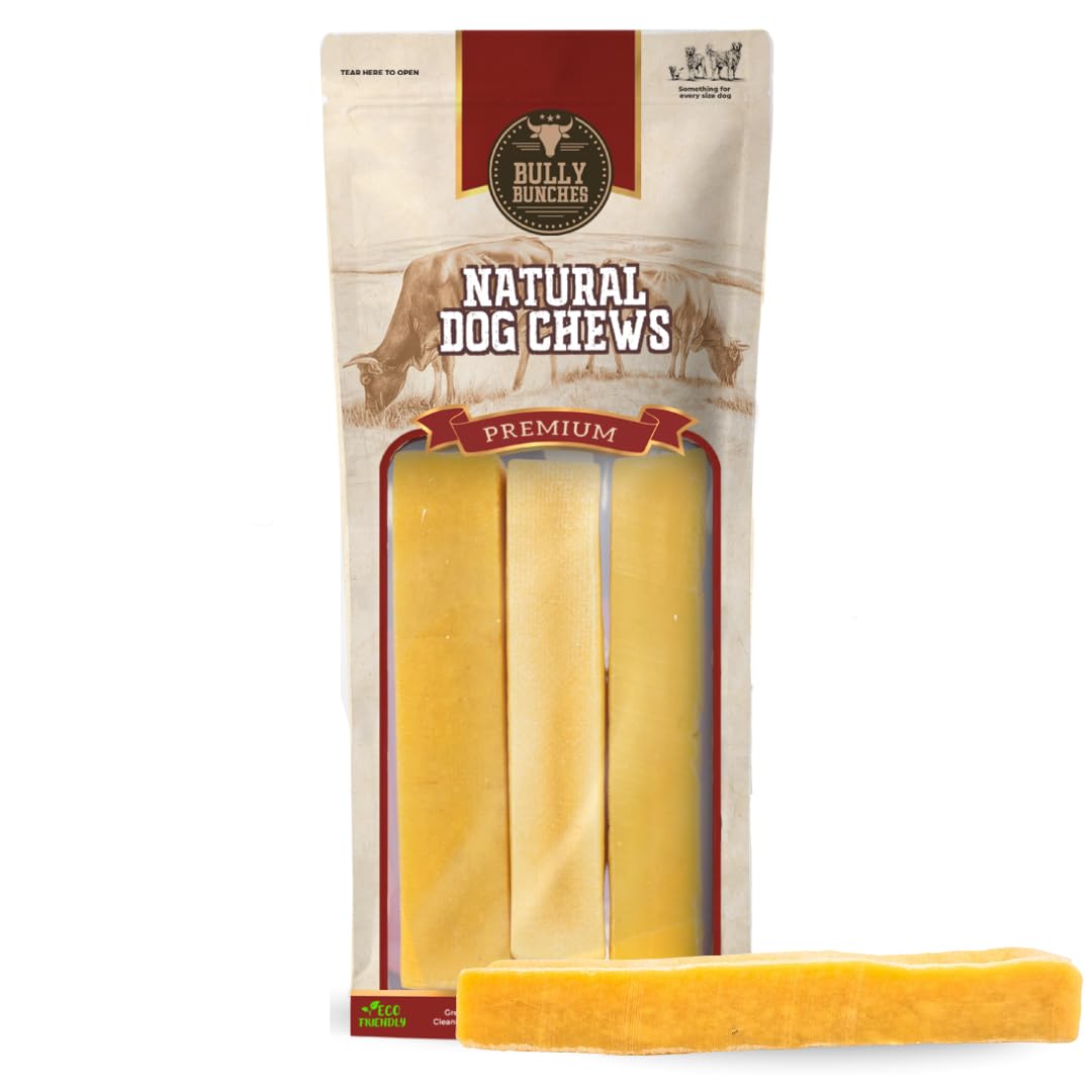 Bully Bunches Himalayan yak chew for small dogs — long-lasting dental chew.