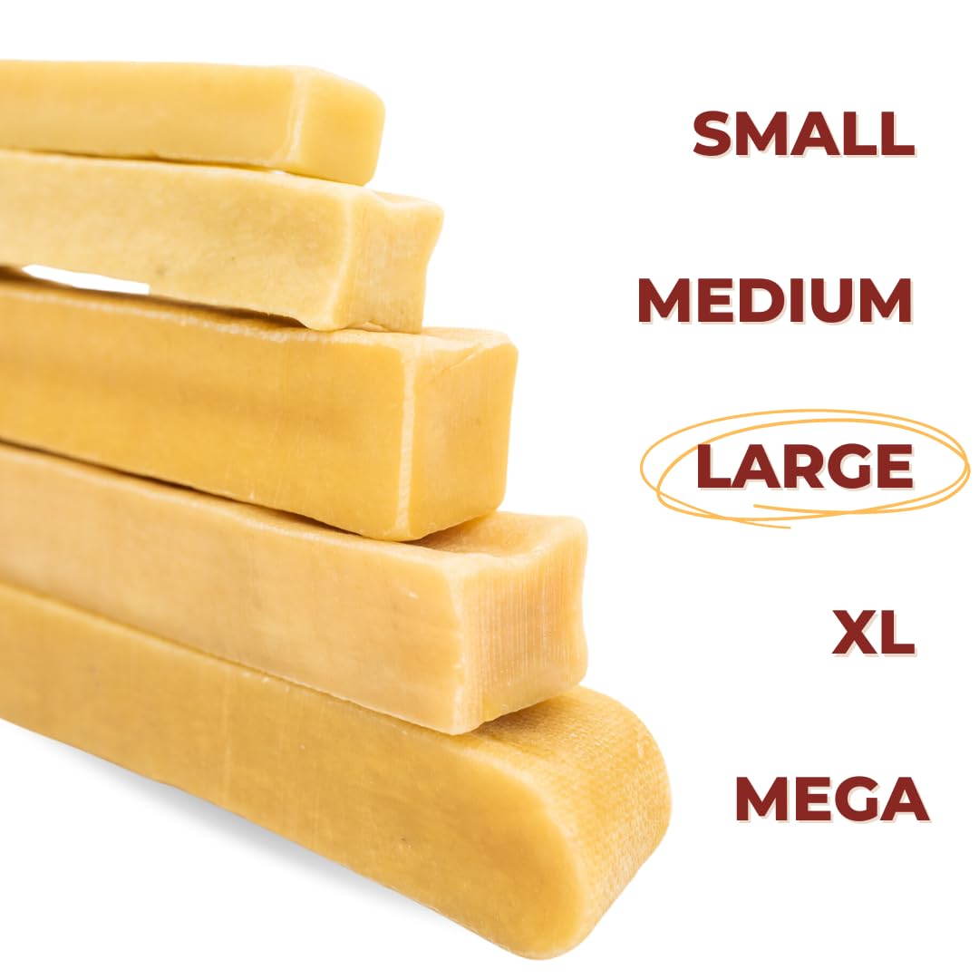 Bully Bunches Yak Chews long-lasting bite supports focused chewing sessions