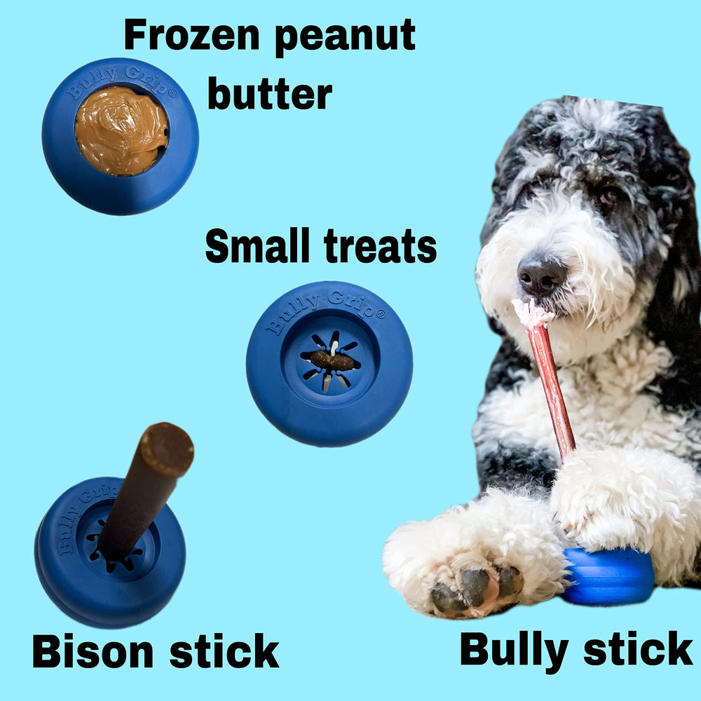 Bully Grip non-toxic rubber promises durable chew toy experience
