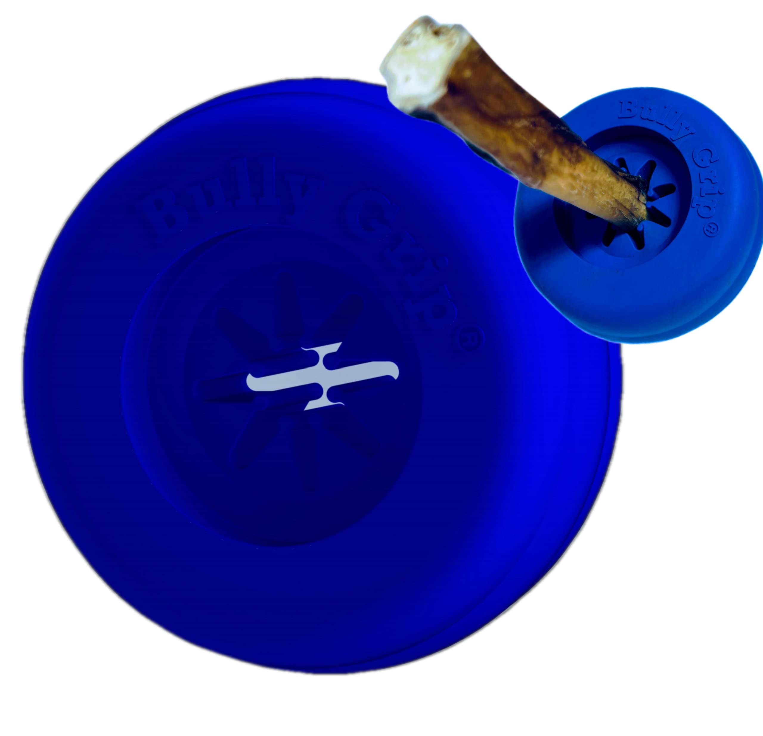 Bully Grip large holder closeup highlights durable rubber for safe chewing