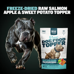 Bully Max fruits and vegetables topper adds natural nutrients for digestion