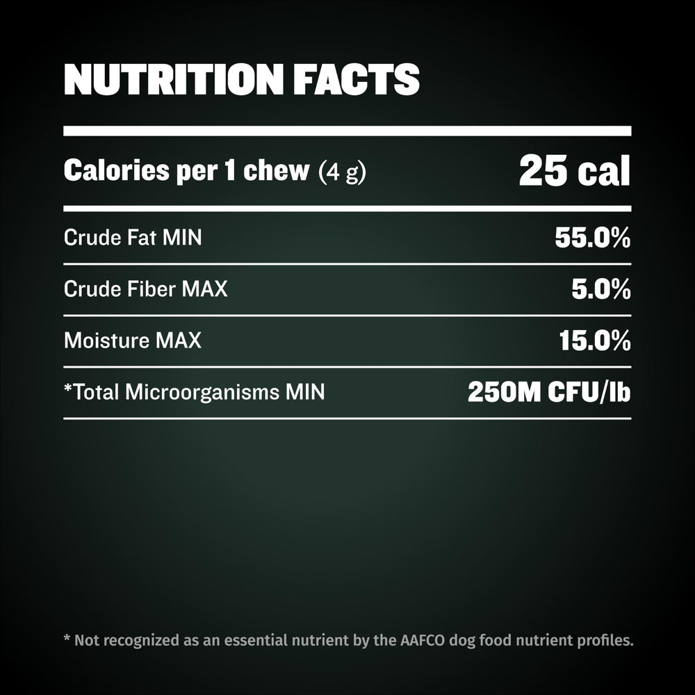 Vet-approved USA-made Bully Max weight gainer chews