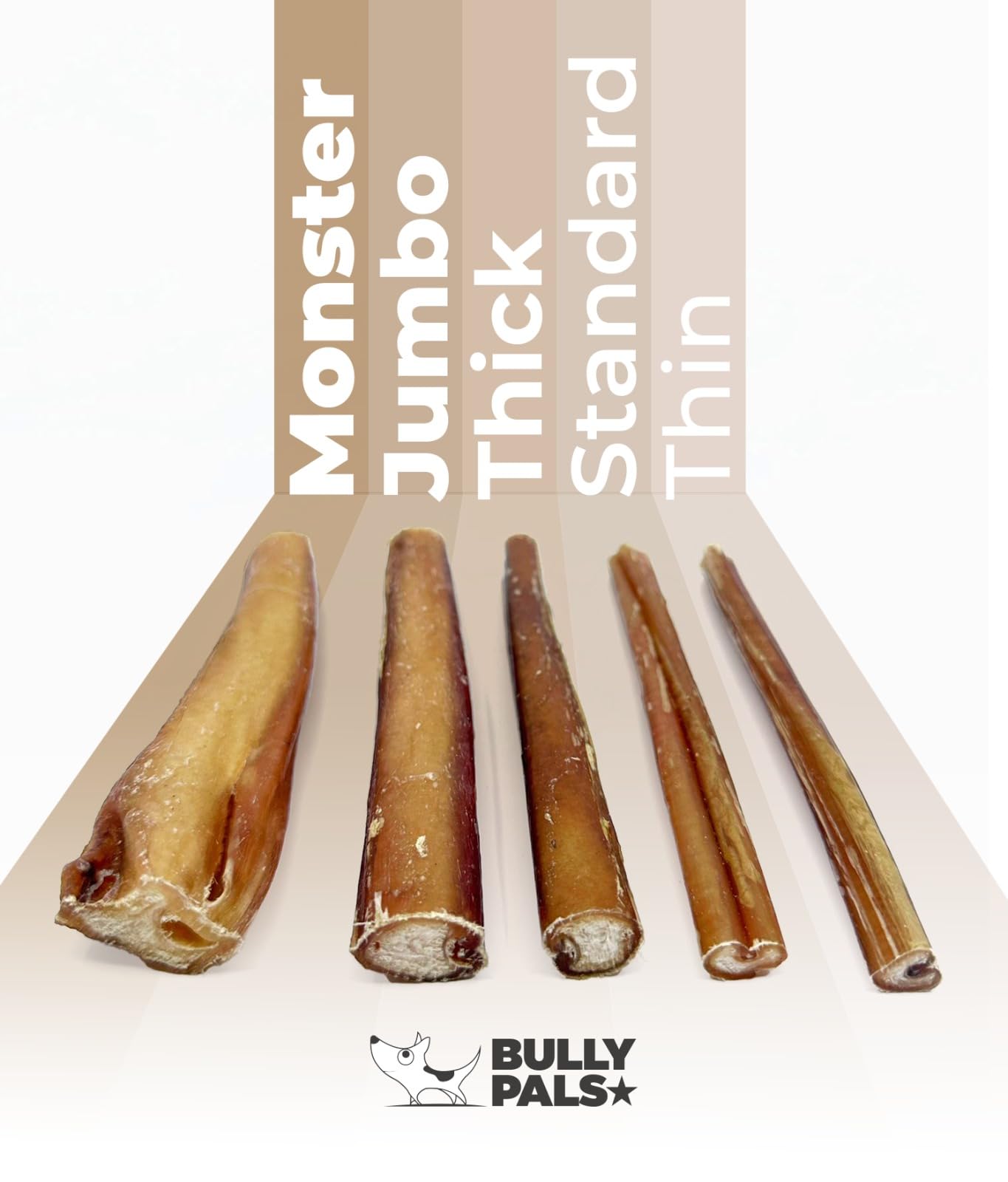 BULLY PALS rawhide-free dental chew presented for safe chewing.