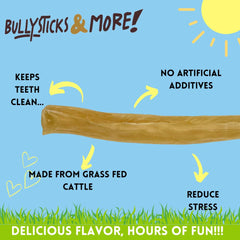 BULLYSTICKS & MORE beef cheek collagen braids closeup shows digestible texture.