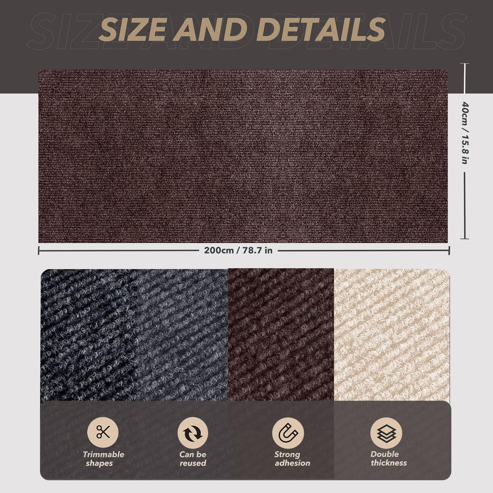 BumaiGo cat-scratching-mat 0-2-inch-thick provides durable scratching surface