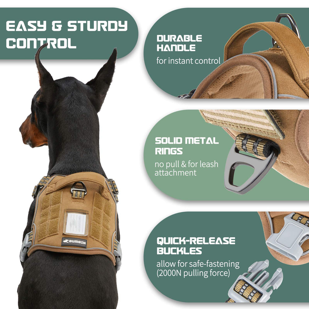 BUMBIN breathable harness with soft padding for all-day comfort.