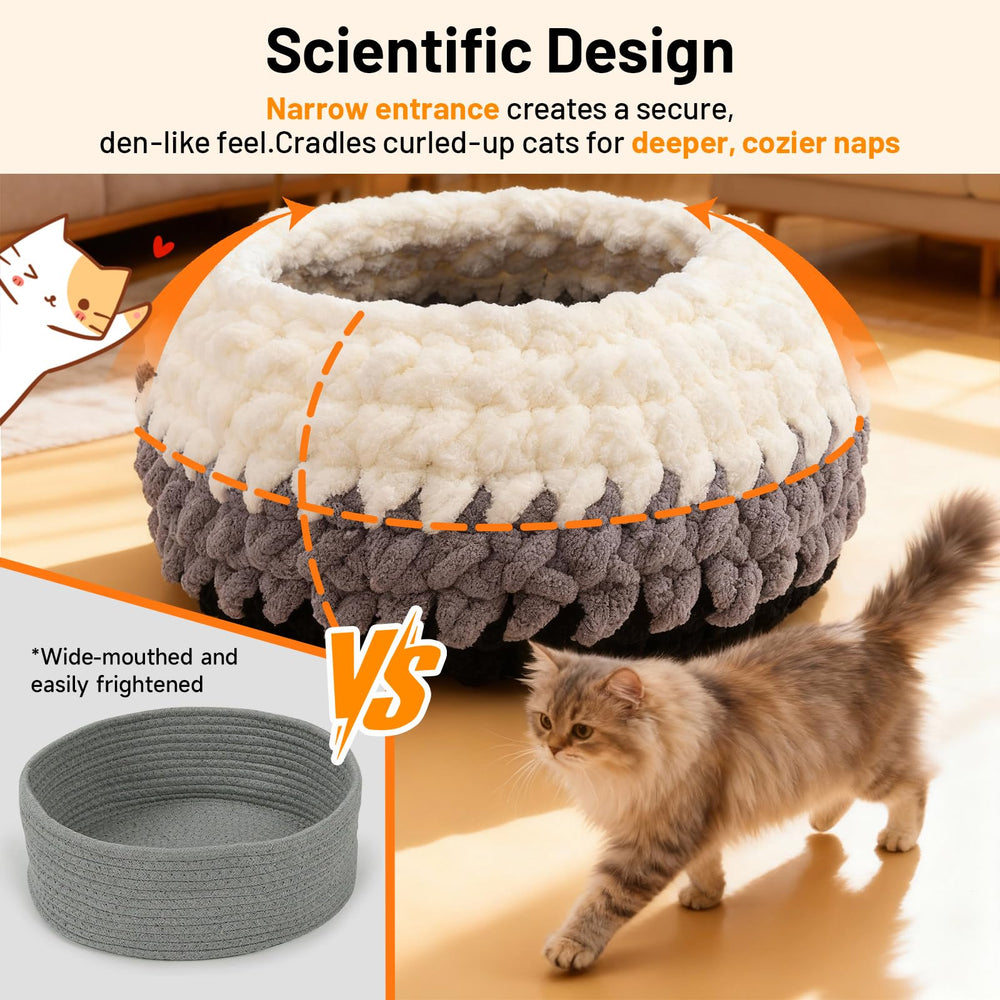 BUMUBI Rondo cat nest color-block design brightens living spaces