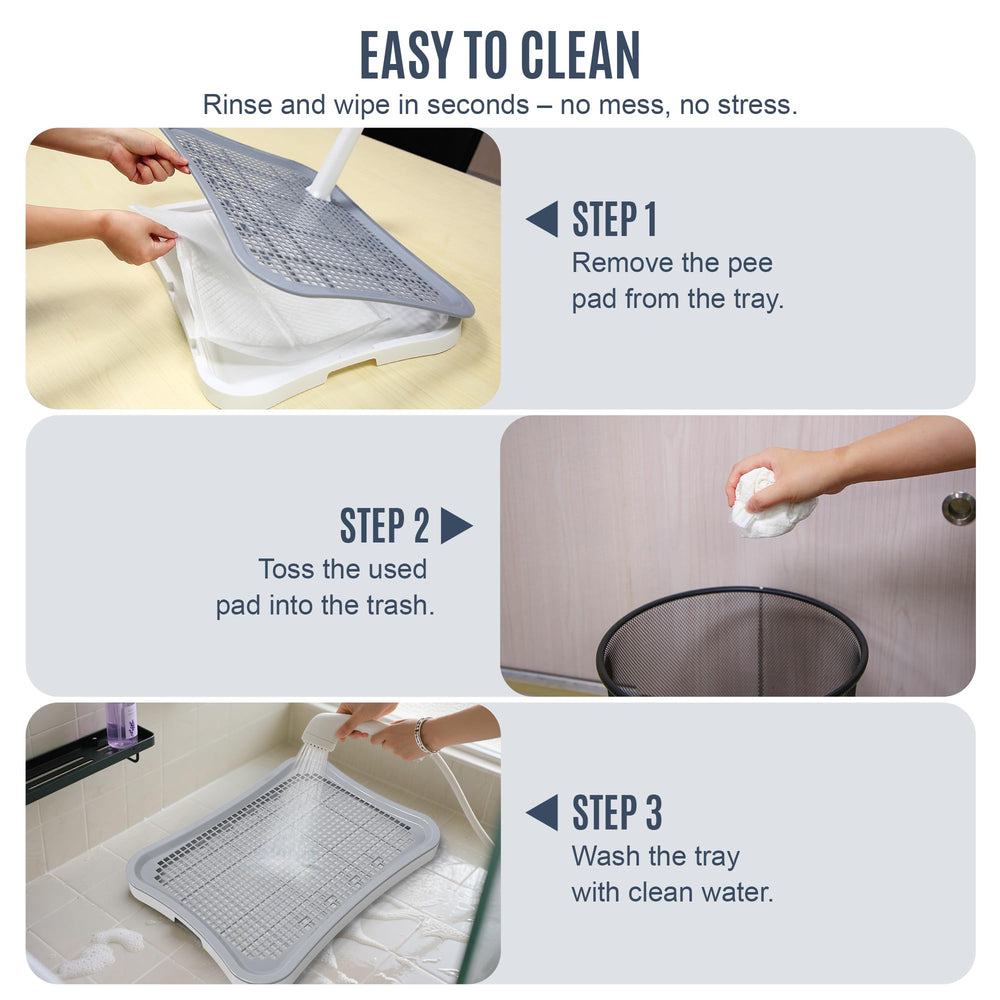 BUPIHUKA pee pad holder center post for guiding aim