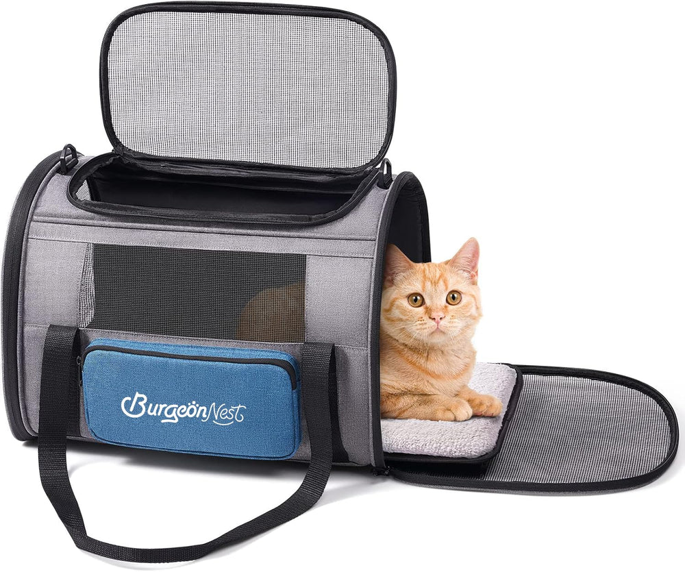 BurgeonNest adjustable shoulder strap enables hands-free carrying.
