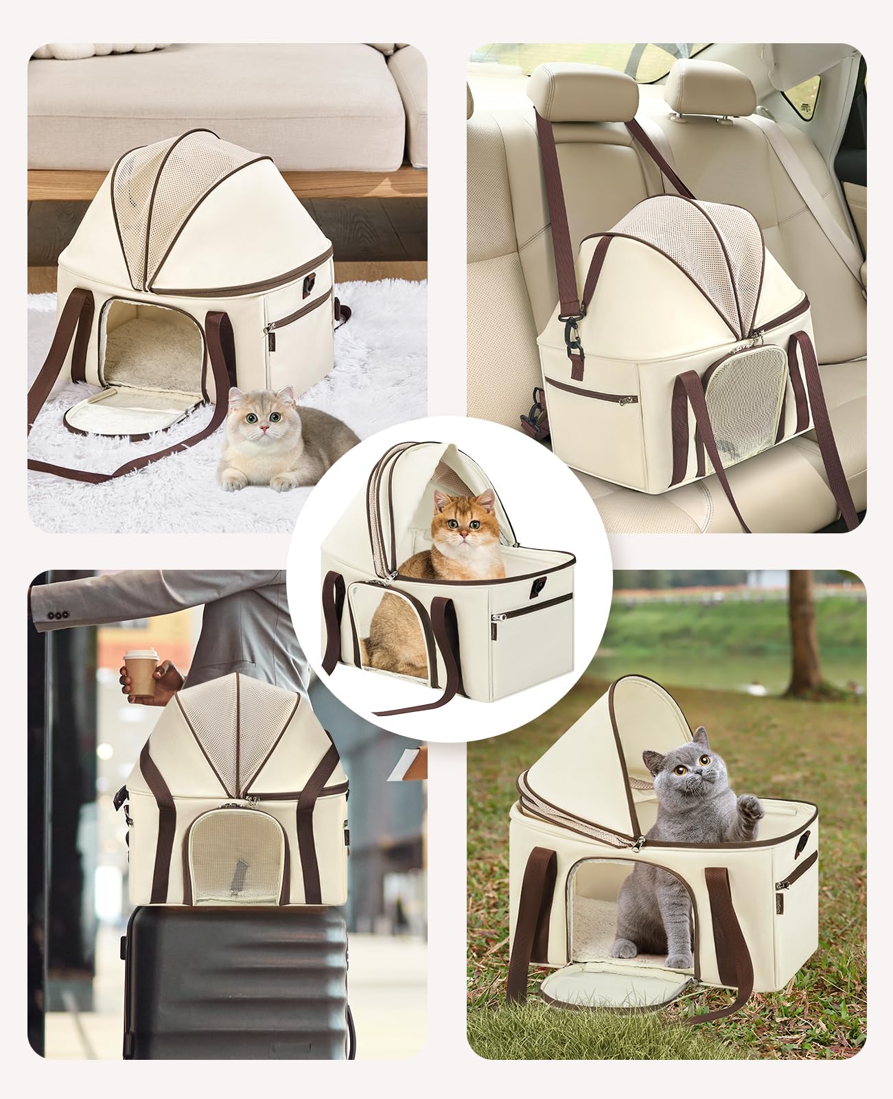 BurgeonNest adjustable shoulder straps ensure comfortable carrying on longer trips.