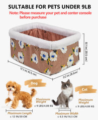 BurgeonNest center-console dog seat supports easy access and safe rides.