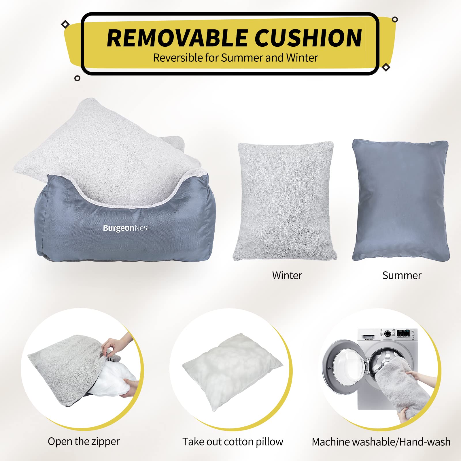 BurgeonNest adjustable belt installation enables quick setup in front or back seat