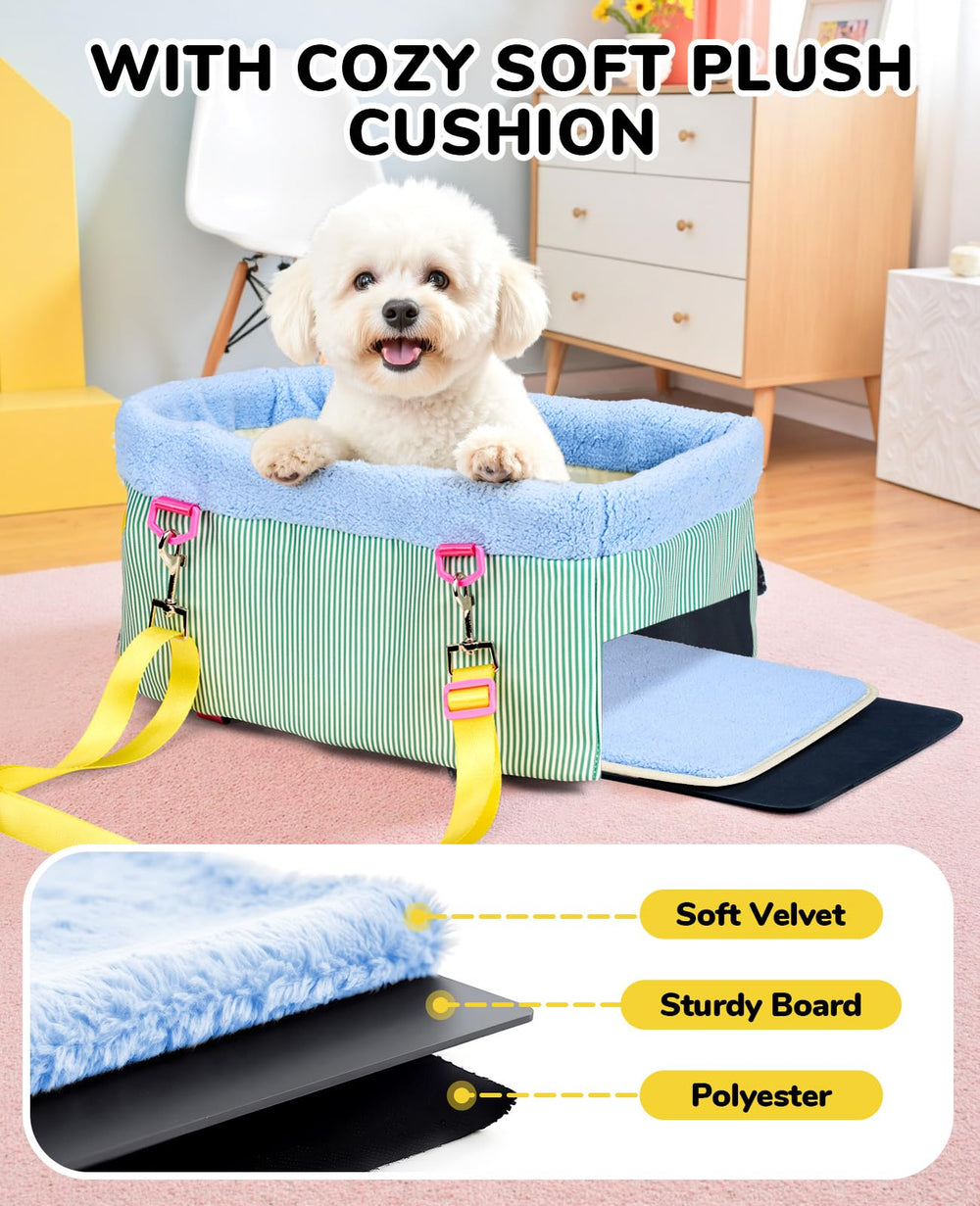 BurgeonNest plush cushion with velvet lining for a cozy resting space