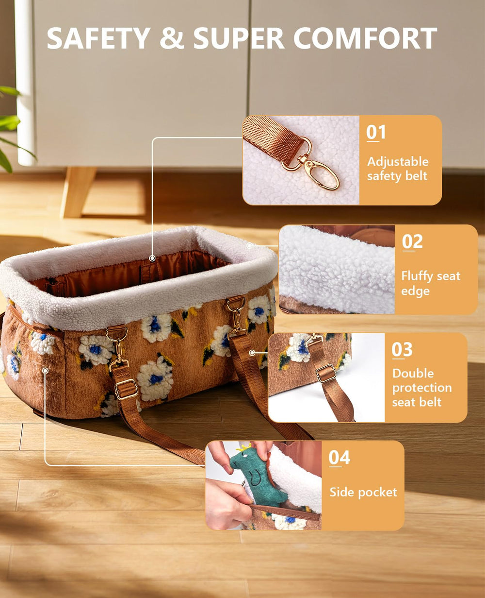 BurgeonNest removable washable cushion simplifies cleaning after travels.