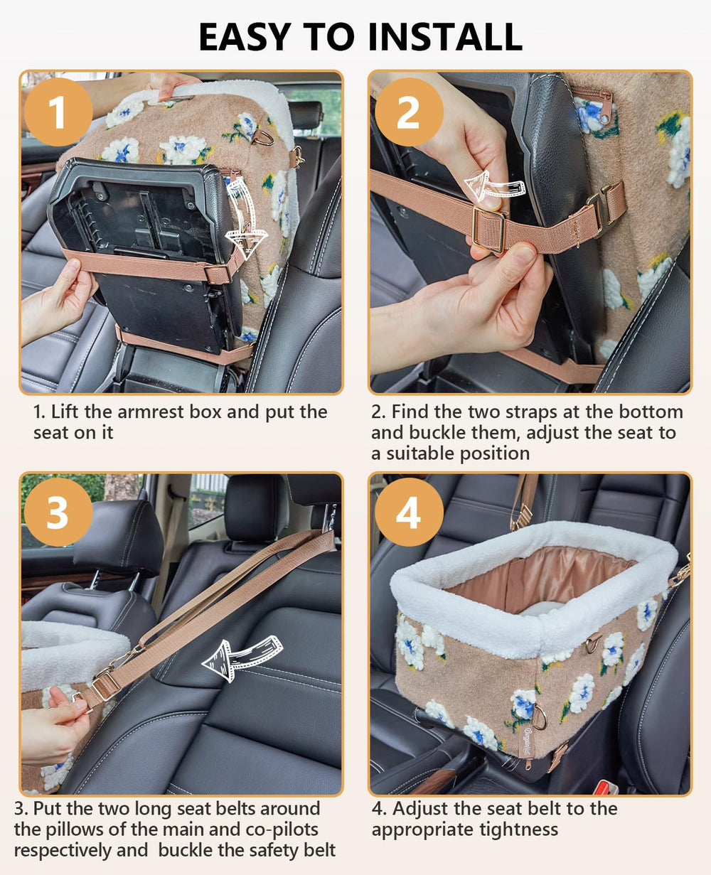 BurgeonNest storage pocket keeps small essentials handy during trips.