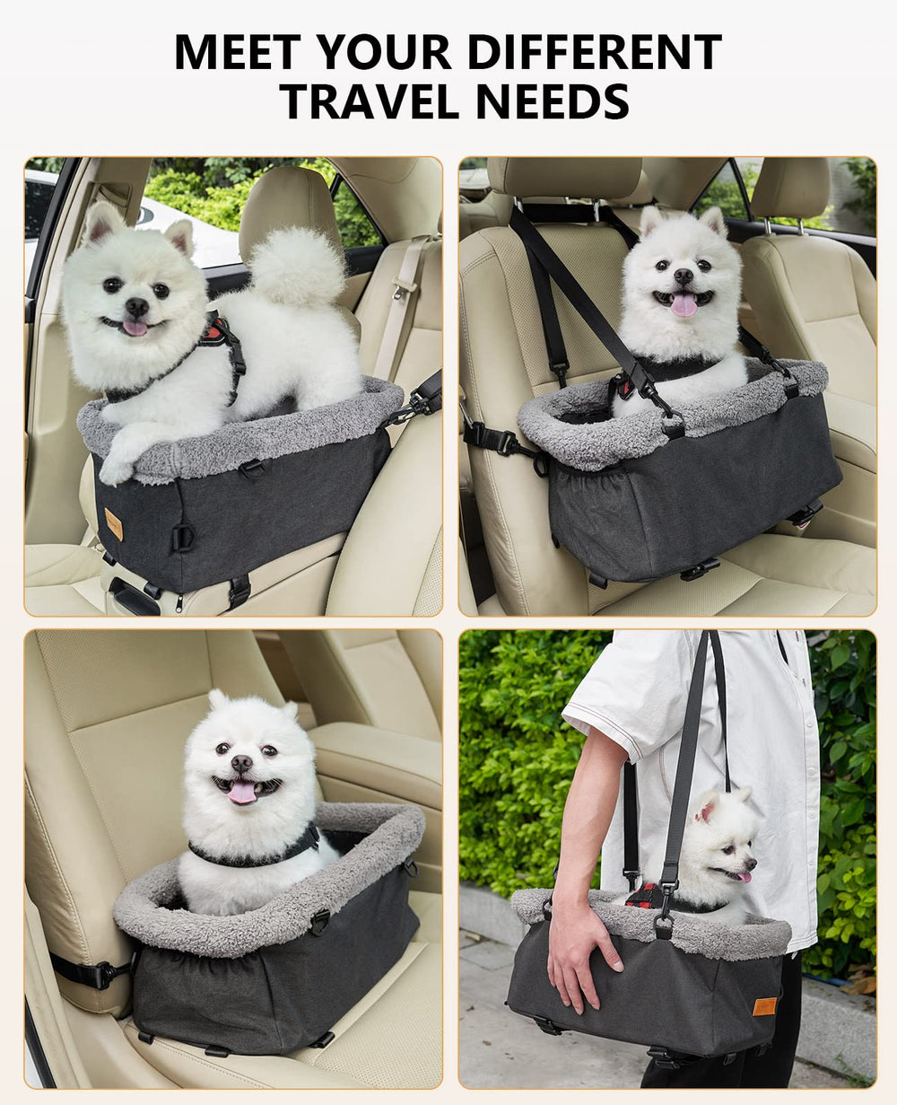 BurgeonNest top handle and edge support help pets feel secure.